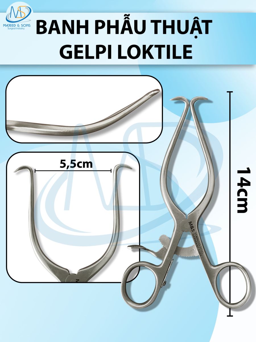Banh phẫu thuật Gelpi Loktile