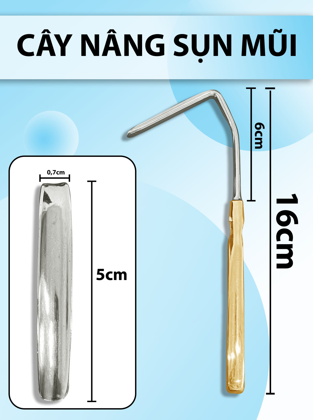 Cây nâng sụn mũi, cây đưa sụn