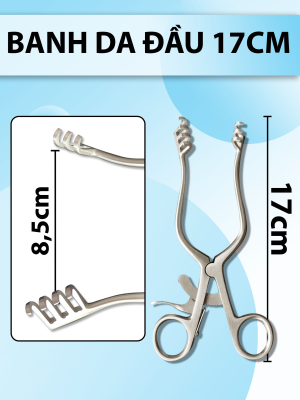 Banh da đầu, banh tự động 17cm Đầu móc nhỏ D1,5 R1,5 lớn D2 R1,5 rộng banh 9cm