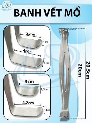 Banh vết mổ 20,5cm