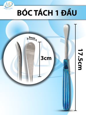 Bóc tách 1 đầu Dài 17,5cm, đầu d3xr4cm