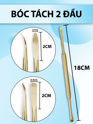 bóc tách 2 đầu 16cm