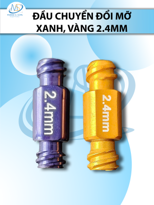 Đầu chuyển đổi mỡ kích thước 2.4mm