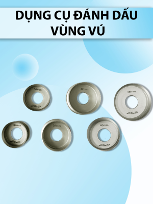 Dụng cụ đánh dấu quầng vú 34mm, 36mm, 38mm, 40mm, 42mm, 45mm