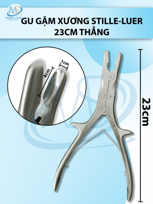 Gu gặm xương cộng lực Stille- Luer 23cm thẳng