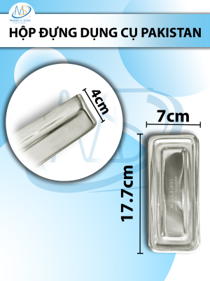 Hộp đựng dụng cụ pakistan Nhỏ (D17,7 R7,8 C4 ) 