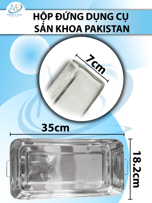 Hộp đựng dụng cụ sản khoa cỡ lớn Pakistan D35 R18,2 C7