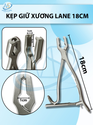 kẹp giữ xương lane 18cm
