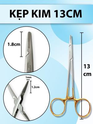 Kẹp kim 13cm, pen kẹp kim, kìm mang kim