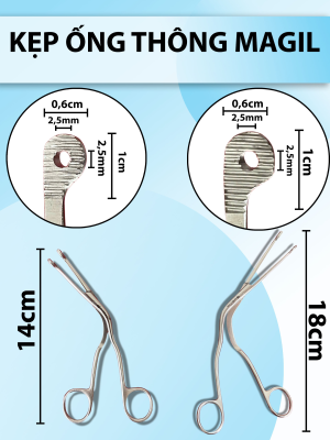 Kẹp ống thông magill, kẹp magill