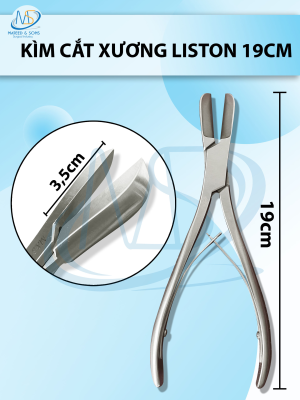kìm cắt xương liston 19cm