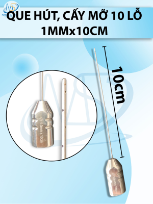 Que tiêm dung dịch mặt 8 lỗ 1mmx10cm