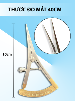 Thước đo nha khoa 40cm, compa đo mắt, compa dùng trong nha khoa