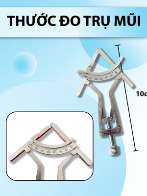 Thước đo trụ mũi, Thước đo góc mũi